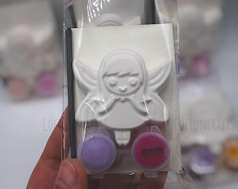 Fairy Paint Craft Kit: Kids Party Favor (Magnet Option)