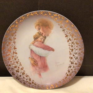 Very Rare - Irene Spencer Sleep Little Baby Collector&#39;s Plate1978