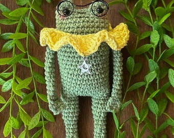 Fennel Frog DIGITAL Crochet Pattern