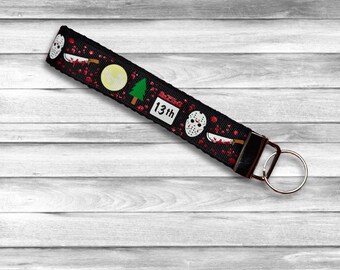 Friday the 13th Keychain Wristlet: Jason Voorhees Camp Crystal Lake