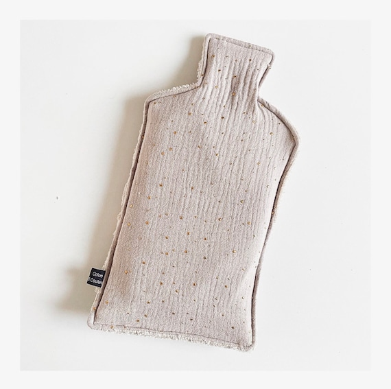 Removable dry hot water bottle golden peas