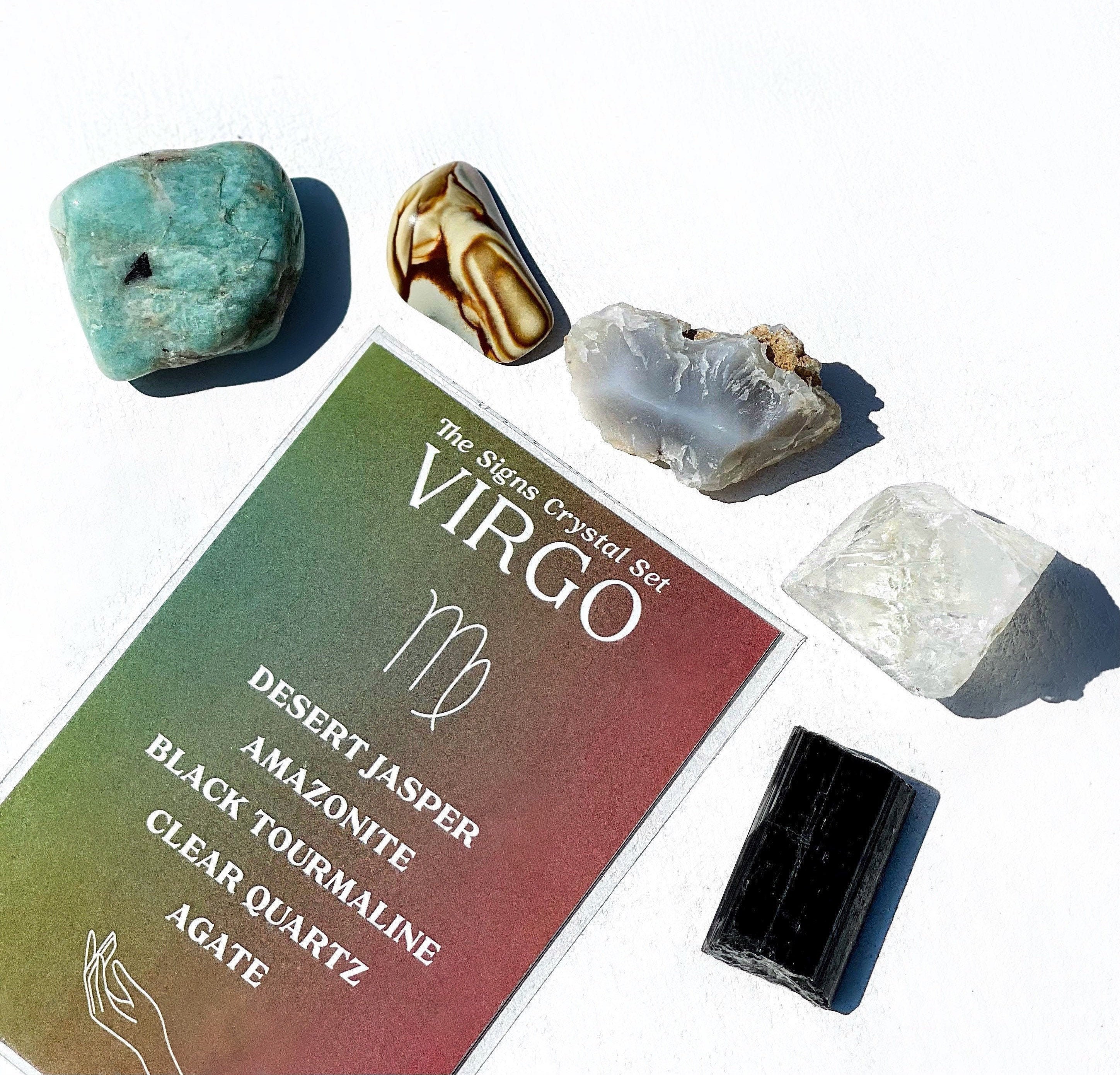 Virgo Zodiac Crystal Set