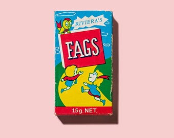 Vintage Fags candy lollies Photographic print, Childhood Stories, Vintage decor, Nostalgia, Retro toys, Retro prints, Children's decor