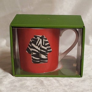 NIB Kate Spade by Lenox Kubek, Rzeczy, które kochamy, Dziki, 12 oz. Podróżuj z kaprysu NIB, Świetny prezent!
