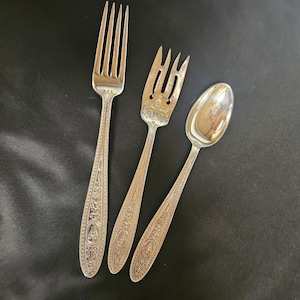 International Wedgewood Sterling Silber Besteck, Auswahl der Stücke
