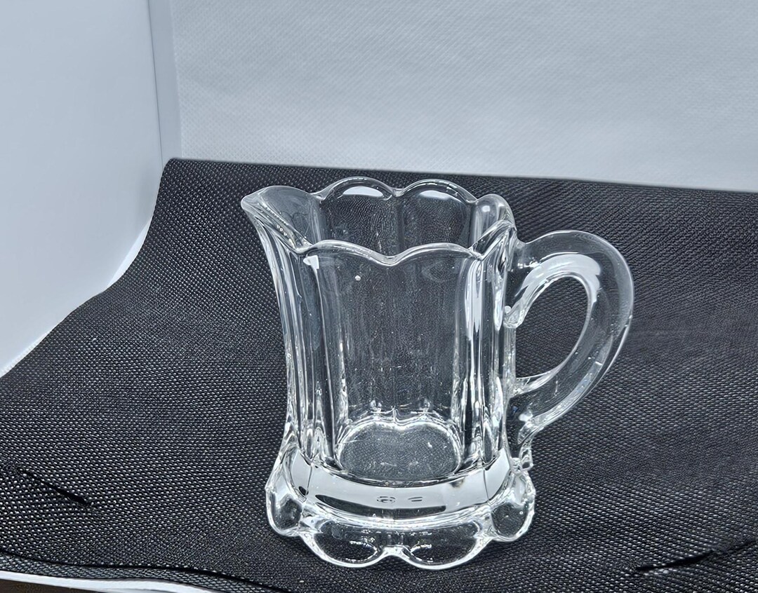 U.S. Glass Little Creamer, 8 Panel, Colonial #15047 Clear Glass - Etsy