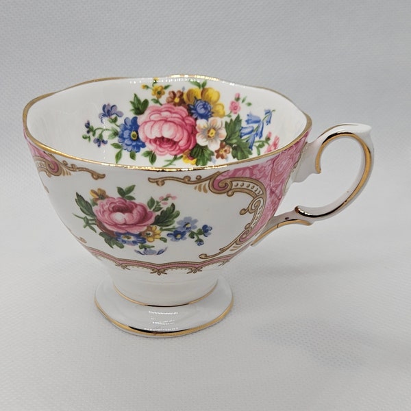 Royal Albert Tea Cup, Lady Carlyle, Fine English Bone China, No Saucer