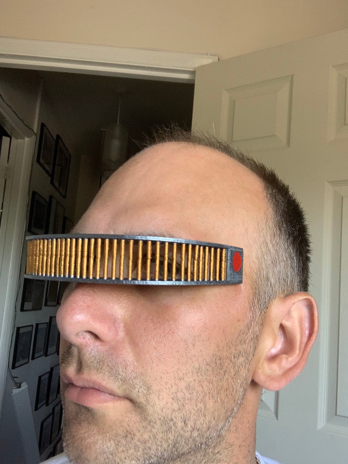 Star Trek The Next Generation: Geordi La Forge VISOR - Secret Compass - Foto 4