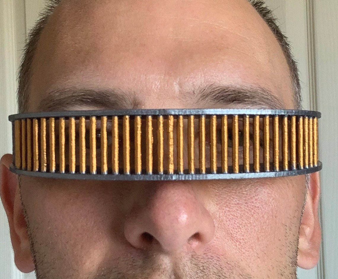 Star Trek the Next Generation TNG Geordi La Visor Etsy