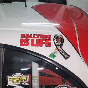 Sticker Rallying Is Life 15 cm Sticker autocollant Logo Rallying Is Life 15 cm de large image 4