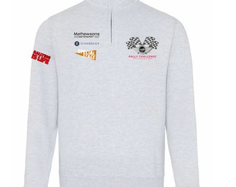 Mini Rally Challenge Zip Neck SweatShirt