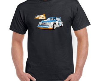 Special Stage 6R4 T Shirt - Special Stage Rally TV, Rallying Gift, Funny Gift, Birthday, Anniversary, Present