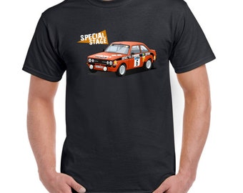 Special Stage Escort MK2 T Shirt - Special Stage Rally TV, Rallying Gift, Funny Gift, Birthday, Anniversary, Present
