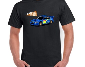 Special Stage Subaru WRC T Shirt - Special Stage Rally TV, Rallying Gift, Funny Gift, Birthday, Anniversary, Present