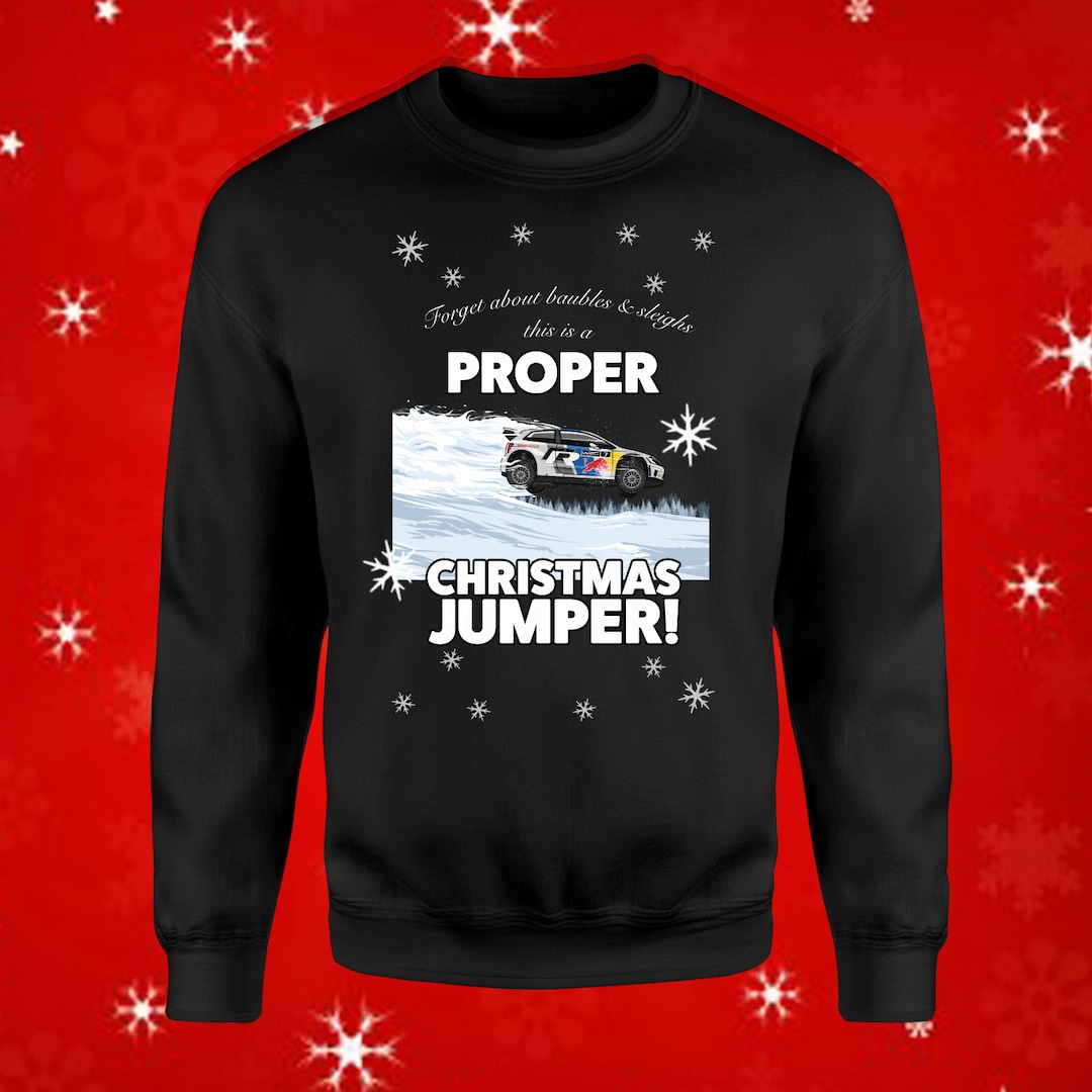Proper christmas Jumper Christmas Happy Holidays Festive Seasons Greetings Occasion Gift Present