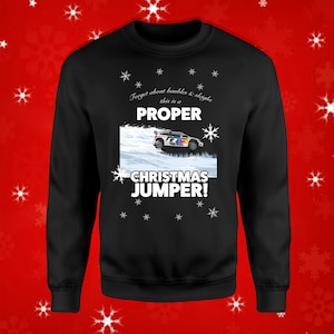 Proper &quot;Christmas Jumper&quot; - Christmas Happy Holidays Festive Seasons Greetings Occasion Gift Present