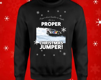 Proper "Christmas Jumper" - Christmas Happy Holidays Festive Seasons Greetings Occasion Gift Present