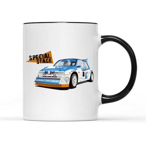 Special Stage 6R4 Mug - Custom Design Mug, Personalised Photo mug, Rally mug, Logo Mug, Funny gift, Birthday, Anniversary