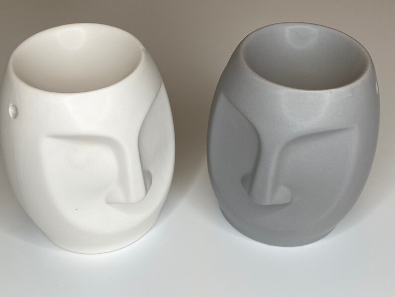 Face Ceramic Wax Melt Burner Face Ceramic Oil Burner Oil Etsy