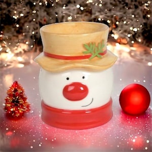 Fondant à cire bonhomme de neige festif