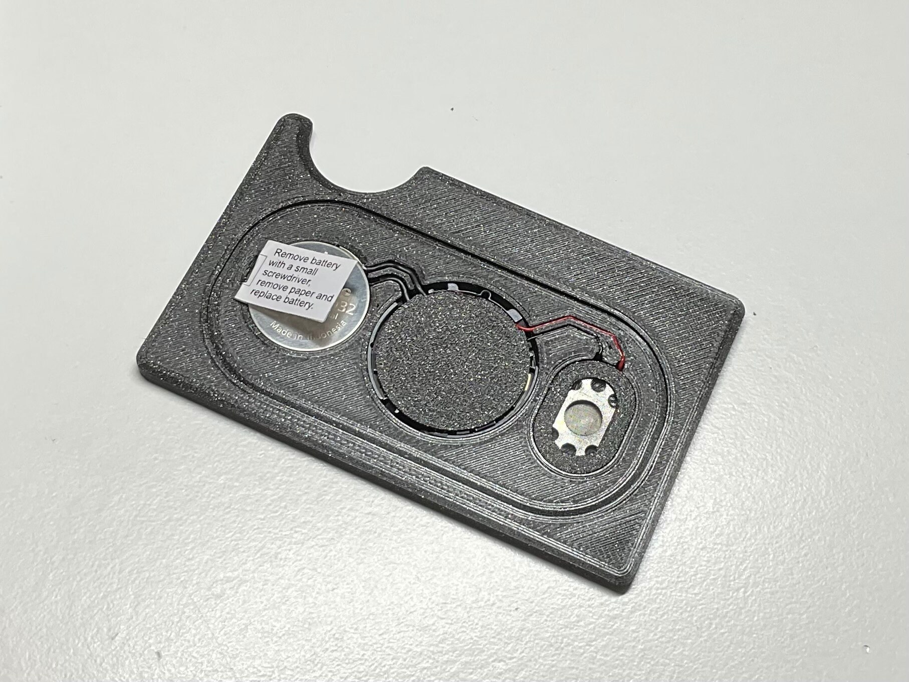 Slim Apple AirTag for Ridge Wallet With Notch 4.2 mm thin Etsy