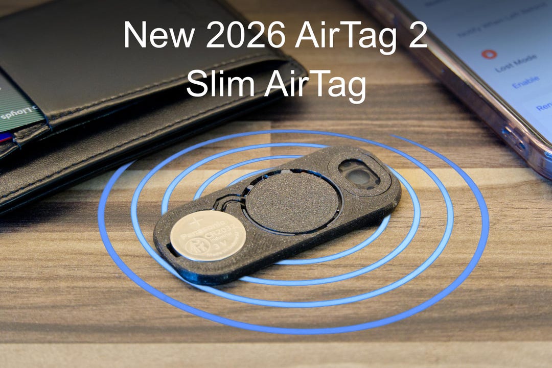 Using New 2026 AirTag 2! Super Thin Apple AirTag for Wallet Purse