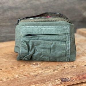 Cosmetic bag, pill bag, small bag, cosmetic bag, flight suit, pilot, gift, pilot&#39;s wife, pilot&#39;s child, Bundeswehr item,