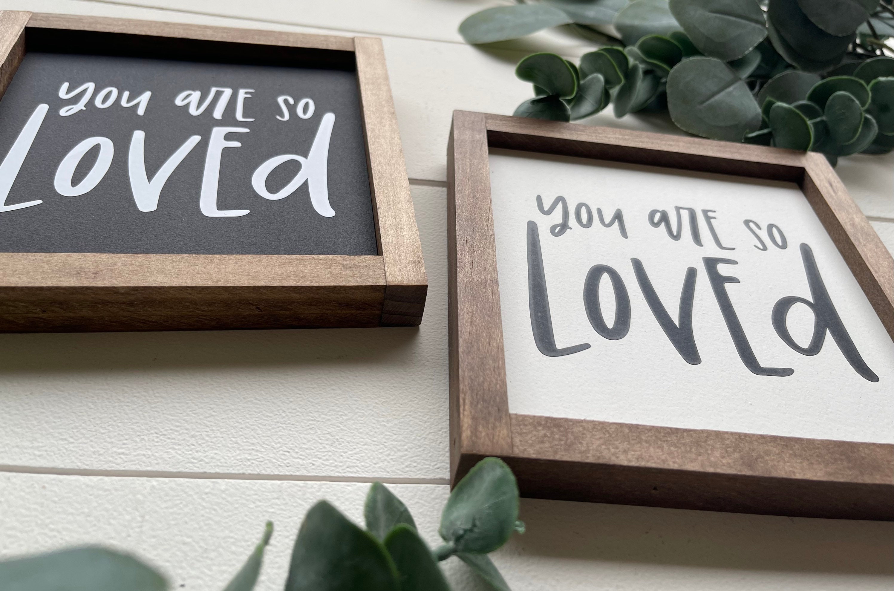 You Are Loved Sign / Inspirational Sign Etsy