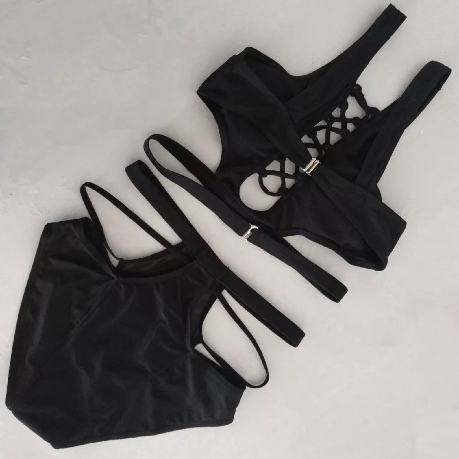 Pole Dance Wear Pole Dance Costume Black Sport Top Black Etsy