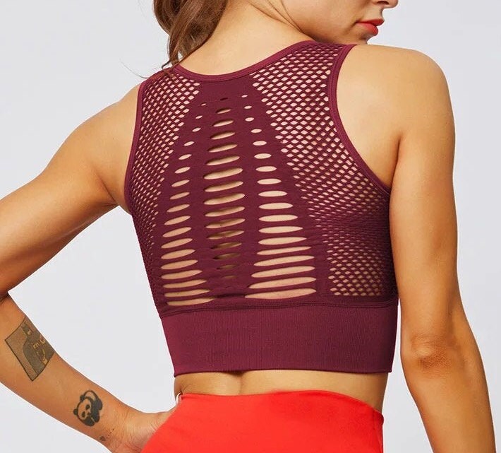 Pole Dance Wear Pole Dance Top Pushup Top Pink Sport Top Etsy