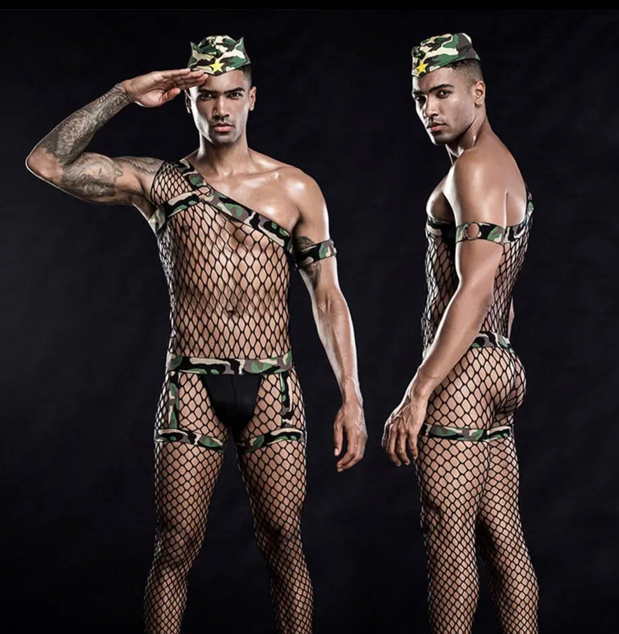 bunke folder Gulerod Stripper Outfit Men Pride Men Stripper Costume Glitter - Etsy Israel