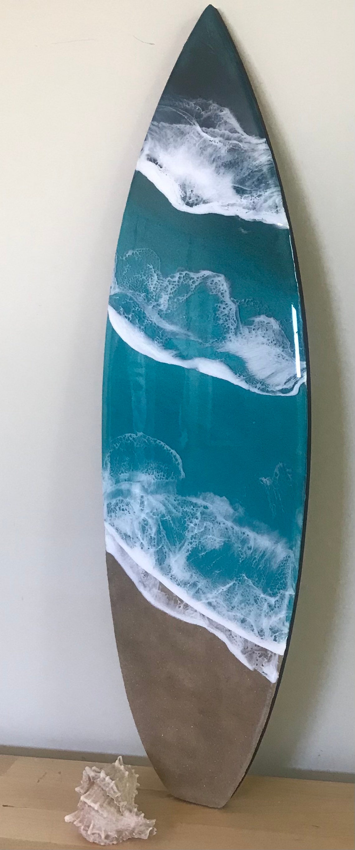 Resin 22 Surfboard Art/Resin Wall Art/Resin Board/Resin | Etsy