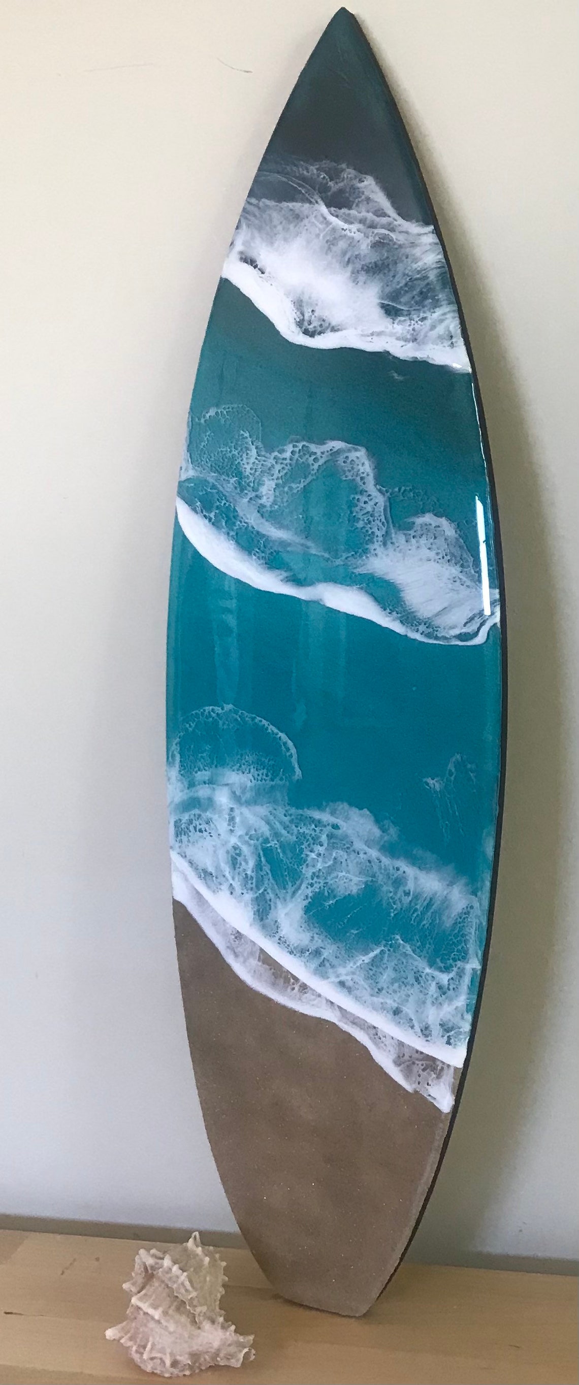 Resin 22 Surfboard Art/Resin Wall Art/Resin Board/Resin Etsy