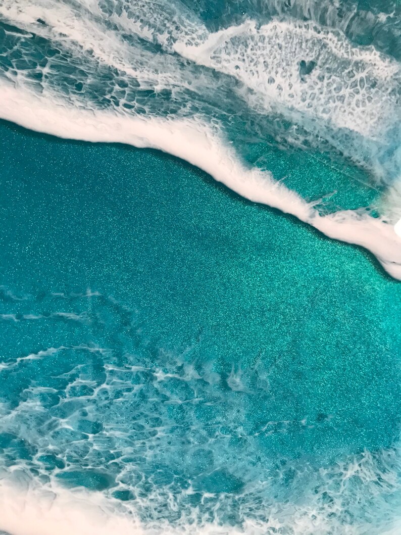 Resin 22 Surfboard Art/resin Wall Art/resin Board/resin Etsy Australia