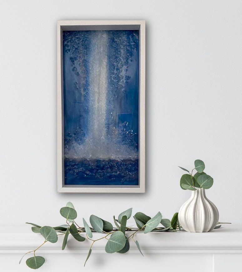 Art En Résine Encadré/Art