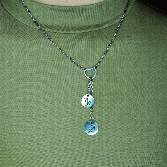 Collar de parejas de astrología dos amuletos de signo estelar - Etsy España Collar de parejas de astrología dos amuletos de signo estelar - Etsy España