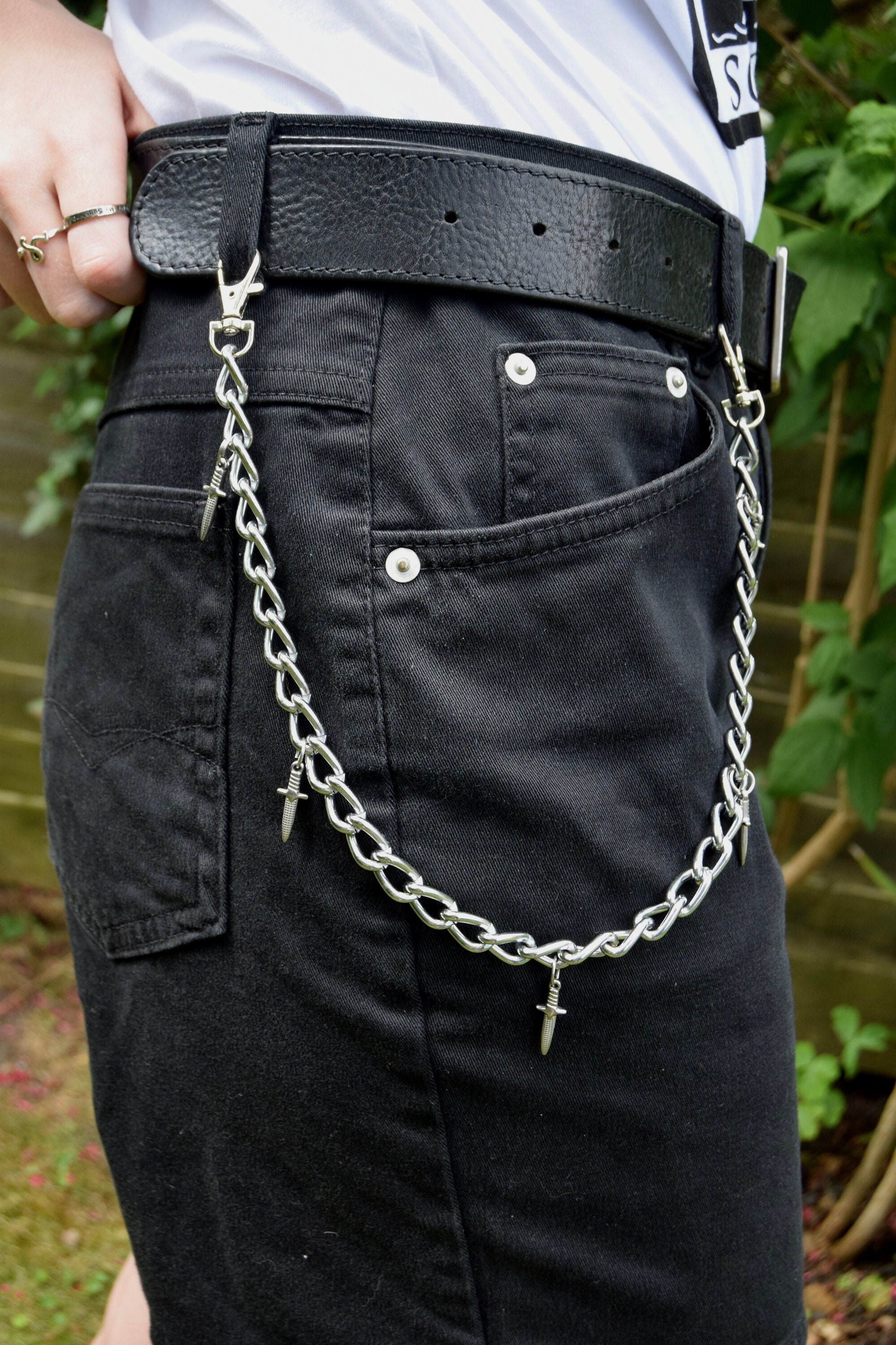 Wallet Chain Gummy Bear Jean Chain Jean Chain With Dagger Sword
