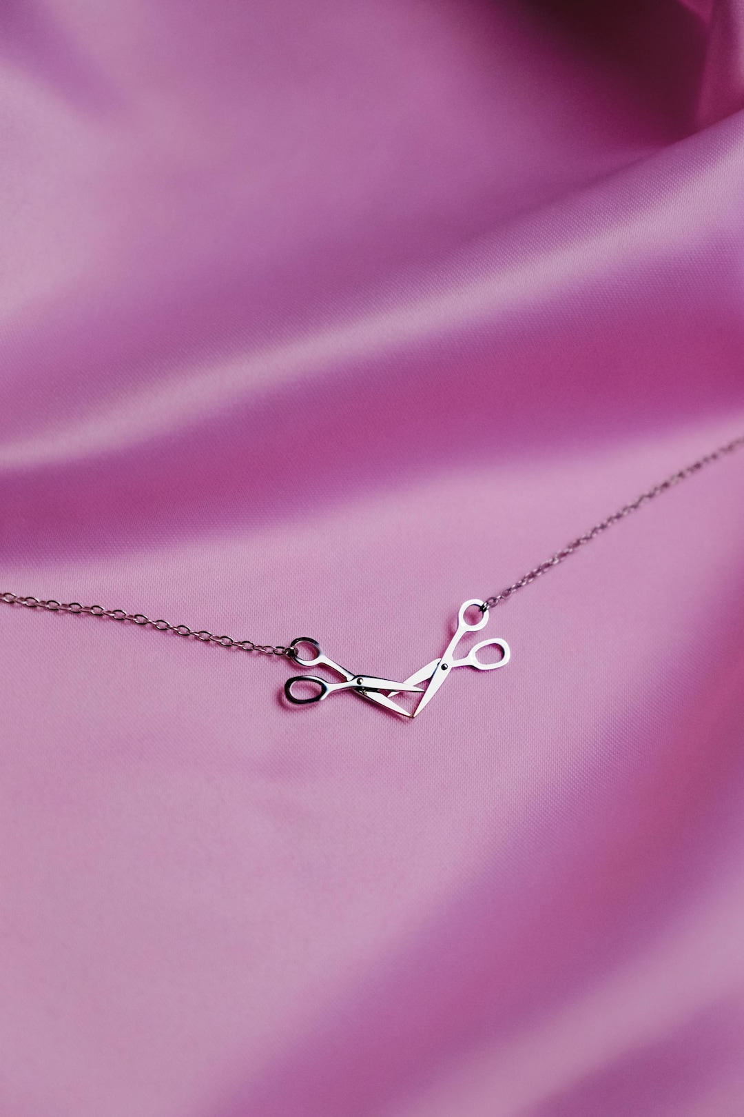 Scissor Necklace, Sapphic Dyke WLW Bisexual Lesbian Sappho Pride Jewelry, Femme Lesbian Gifts UK, Subtle Pride Coming Out Gift - Etsy Australia