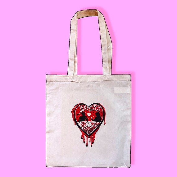 Eat The Rich Halloween Tote Bag Jeff Bezos For Dinner Tote Etsy 日本