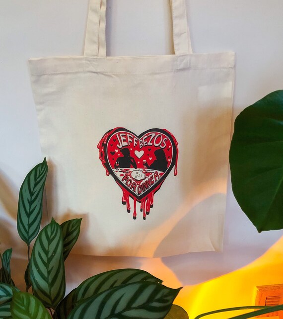 Eat The Rich Halloween Tote Bag Jeff Bezos For Dinner Tote Etsy 日本