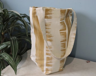 Reusable Grocery Bag // Sturdy Canvas Tote Bag // Eco-friendly // Earth Friendly //