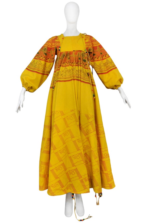 Vintage Zandra Rhodes Iconic Butterfly Coat 1969