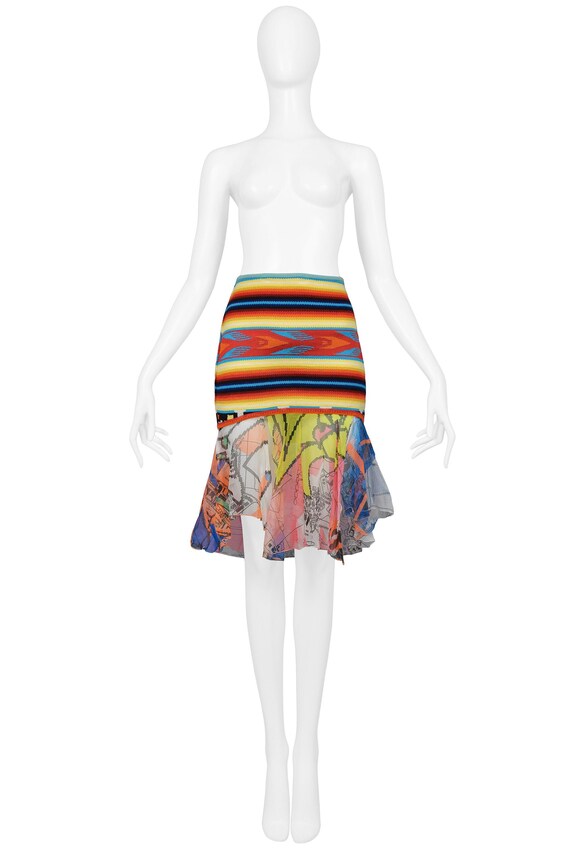 Vintage Christian Dior By John Galliano Navajo Bla