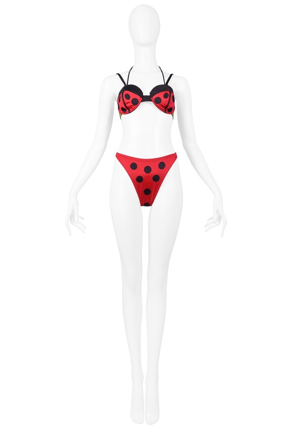 Vintage Moschino Ladybug Bikini