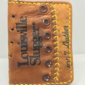 Guante de béisbol vintage Cartera minimalista
