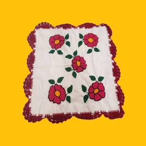 embroidered mexican napkins