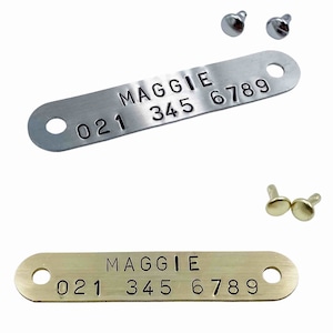 Stainless steel rivet dog tags hot sale
