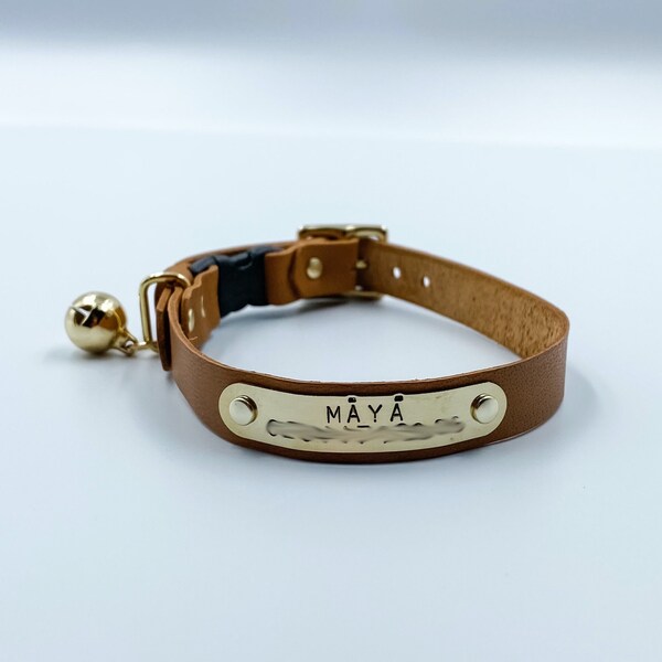 Cat Collar and Tan Etsy