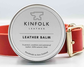 Leather Balm Conditioner - 100% Natural Waterproof & Protection