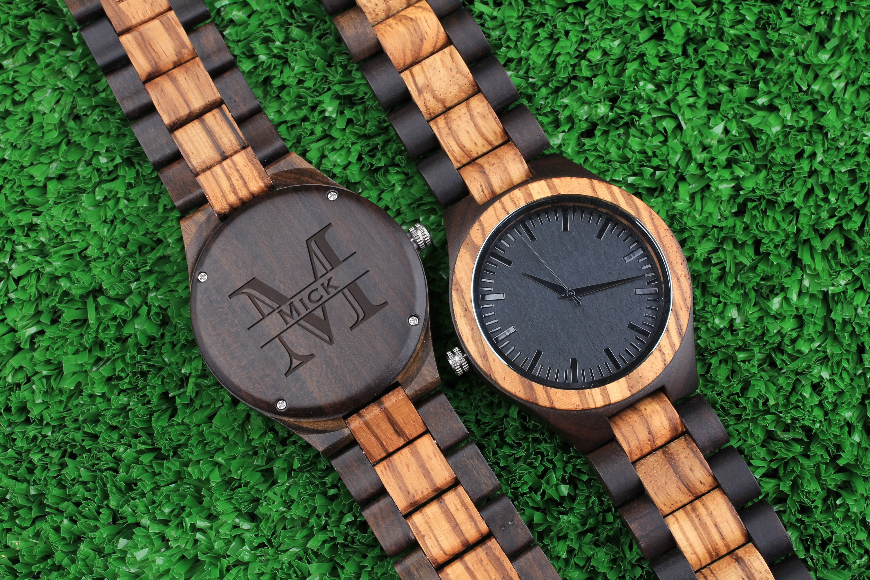 Groomsmen Gift Set, Personalized Wooden Watch, Groomsmen Gift Watch